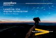 Leading the digital enterprise - Accenture€¦ · Leading the digital enterprise | 4 Networks connect As an organizing principle, hierarchy makes sense in an environment that is