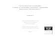 Towards living sustainably: A study of Australian ... · A study of Australian consumers’ sustainable behaviours and intentions ... driver of sustainable behaviour and intention