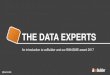 THE DATA EXPERTS - Buildoffsite · THE DATA EXPERTS An introduction to coBuilder and our BIM4SME award 2017 . @kantrellk Pete Foster – coBuilder UK Worked in Offsite Construction