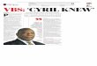 Publication VBS:'CYRIL KNEW · 2018-10-15 · Continuedfrom page1 "The inquiry offendedvarious constitutional principles. Thiswill becomeevident whenwelodgethe review application