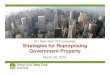 ULI New York YLG presents: Strategies for Repurposing Government Property · 28-03-2012  · ULI New York YLG presents: Strategies for Repurposing Government Property March 28, 2012