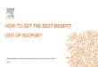 HOW TO GET THE BEST BENEFIT OUT OF SCOPUS? · Scopus is designed specifically to support search and result handling for scholarly literature 2. Scopus has only peer-reviewedliterature