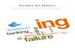 Twitter for failure - math.vu.nlsbhulai/papers/paper-vandenassum.pdf · down the gap between their customers and helpdesk, e.g., creating Twitter accounts like ZINGnl_webcare. Next