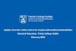 Update from the Trinity Centre for People with ... · Update from the Trinity Centre for People with Intellectual Disabilities, School of Education, Trinity College Dublin February