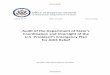 Audit of the Department of State's Coordination and ... · the U.S. President’s Emergency Plan for AIDS Relief (PEPFAR) to combat HIV/AIDS. Since PEPFAR’s inception, the U.S