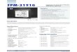 IAG ch4-2005 · Industrial Flat Panel Monitors All product specifications are subject to change without notice Last updated : 9-May-2005 FPM-3191G Speciﬁ cations Front Panel Aluminum