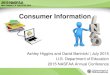 Consumer Information - FSA Training ConferenceConsumer Information Background • HEA requires you to disclose certain information as part of Title IV participation • Disclosures