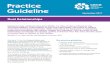 Practice Guideline - college-ece.ca · 4 College of Early Childhood Educators | Practice Guideline: Dual Relationships | September 2017 3. Personal The third type of dual relationship