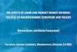 The Effects of Labor and Product Market Reforms: The Role ...• Most recent work incorporating BG’s and others’ insights into DSGEs (Cacciatore and Fiori 2016; Cacciatore, Duval,