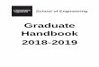 Graduate Handbook 2018-2019 - University of Guelph€¦ · School of Engineering, Graduate Handbook 2018-2019 Page 7 of 31 Master of Applied Science The MASc graduate program is a