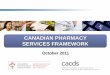 Professional Pharmacy Services Guiding Principles of the Framework â€¢Pharmacy services are patient-centred,