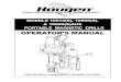 OPERATOR’S MANUAL - Hougen · Commercial / Industrial Limited Warranty Hougen Patent Notice The products in this manual may be covered by one or more of the following U.S. patents,