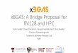 xBGAS: A Bridge Proposal for RV128 and HPC · xBGAS: A Bridge Proposal for RV128 and HPC John Leidel1, David Donofrio2, FarzadFatollahi-Fard2, Kurt Keville3 ... eaddix extd, ext1,