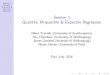 Session 1 Quantile, M-quantile & Expectile RegressionQuantile, M-quantile & Expectile Regression Estimating the Centre of a Distribution A good compromise between the e ciency of the