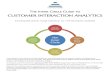 CUSTOMER INTERACTION ANALYTICS - ContactBabel 16/The-Inner-Circle-Guide-to-Customer... · CUSTOMER INTERACTION ANALYTICS ... The Inner Circle Guides are written by one of the most
