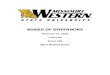 BOARD OF GOVERNORS - Missouri Western State University€¦ · BOARD OF GOVERNORS FINANCE COMMITTEE MEETING February 27, 2020 BLUM UNION - PDR 11:30 AM Winter Update As May Arise