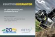 MTS SUCTIONEXCAVATOR - Saugsysteme von MTS · simplified. The process on site is up to 16X fast-er, so overall costs are significantly reduced. SAFER! The suction is powerful enough