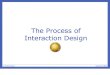 The Process of Interaction Designmarkw/class/cs3053/slides/Chapter6ID.pdfWhat is Interaction Design? • It is a process: — a goal-directed problem solving activity informed by intended