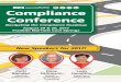 Compliance Conference - Sitemason Compliance Conference WEB.pdf · Compliance Conference Financial Solutions Inc. Banker’s Compliance Consulting Consultant, Origin Bank. We all