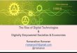 The Rise of Digital Technologies Digitally Empowered Societies & Economiesdsds.org.ph/Presentations/Ramanathan_Ramanan.pdf · 2018-09-24 · Digital Solutions Imperatives A Holistic