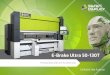 E-Brake Ultra 50-130T - CANMET · E-Brake Ultra 50-130T Press brakes with an E for Electronic ... video, notes, etc. will appear on the top screen (this is optional). Programming