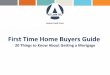 First Time Home Buyers Guide - Atlantic FCU › ... › 706 › 48357 › First-Time-Home-Buy… · First Time Home Buyers Guide 20 Things to Know About Getting a Mortgage ... & closing