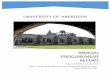 UNIVERSITY OF ABERDEEN...Annual Procurement Report August 2018 – July 2019 5 November 2019 Section 1: Summary of Regulated Procurements Completed The University of Aberdeen strongly