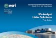 3D Analyst Lidar Solutions - Cloud Object Storage 3D Analyst Lidar Solutions Author: Esri Subject: 2012