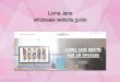 Lorna Jane wholesale website guide · 2017-02-03 · LORNA JANE ACTIVE NG AUSTRALIA ENGLISH . Title: PowerPoint Presentation Author: Jaclyn Maginnis Created Date: 2/3/2017 11:22:52