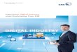 Experience Digital Industry: smart technology from KSB · system. As such, today KSB already offers smart solutions to optimise you system's operation. An innovative Digital Industry