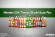 Heineken USA / Tree and Shade Master Plan ... HEINEKEN USA HISTORY CONTINUED âک HEINEKEN USA, a subsidiary