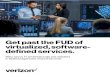 Get past the FUD of virtualized, software- defined …...Whitepaper: Get past the FUD of virtualized, software-defined services. 3 From tactical to strategic Technologies like SD-WAN
