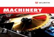 machinery - Wurth Wood Group · machinery 5 scm is an industry leader in the creation, production and distribution of technologically advanced solutions to process a vast range of