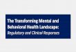 The Transforming Mental and Behavioral Health Landscape · 2019-06-12 · Whole Person Care –Los Angeles Outline 1. Case 2. Whole Person Care –Los Angeles Overview 3. Regional