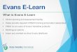 Evans E-Learn - Futures Supplies...COSHH The Hazardous Substances (COSHH) training course is designed to safeguard you and your customers when using Evans Vanodine products. It will