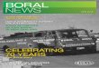BORAL NEWSacquia-stg.boral.com/sites/corporate/.../Boral-News... · history in this edition of Boral News. Mike Kane CEO & Managing Director Inside FRONT COVER IMAGE: Sprayer unit