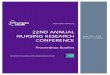 22nd Annual Nursing Research Conference - NYU …...22ND ANNUAL NURSING RESEAR H ONFEREN E Proceedings Booklet June 19th, 2018 8:30am – 3:30pm Center for Innovations in the Advancement