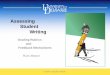 Assessing Student Writing - University of Delaware · 3. Write in the following organizational patterns: comparison-contrast, cause and effect, and persuasion / argumentation. 4