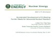 Accelerated Development of Zr-Bearing Ferritic Steels for ... · NEET-3 FY 2012 Award Accelerated Development of Zr-Bearing Ferritic Steels for Advanced Nuclear Reactors Lizhen Tan,