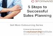 5 Steps to Successful Sales Planning€¦ · 5 Steps to Successful Sales Planning 5 Step Sales Planning Process 6 ©3FORWARD, LLC 3forward.com Create. Increase. Accelerate.TM 1. Sales