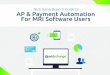 Tech Savvy Buyer’s Guide to AP & Payment Automation For ... · If your real estate company is still receiving paper invoices or paying bills, you’re not capitalizing on today’s