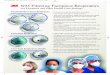 3N95 Filtering Facepiece Respirators · 3N95 Filtering Facepiece Respirators For Hospitals and other Health Care Settings • Universal size that fits most faces and shapes • Individually