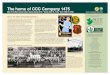Suect The home of CCC Company 1475 · 2019-04-15 · Suect Civilian Conservation Corps Company 1475, “Camp Alvin C. York” South Cumberland State Park The home of CCC Company 1475