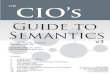 Guide to Semantics - Franz Inc. - Semantic Graph and ... · Guide to Semantics THE v3. A Note from the Author I'm pleased to offer this third edition of "The CIO's Guide to ... prototype