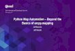 Python Map Automation - Beyond the Basics of …...Python Map Automation – Beyond the Basics of arcpy.mapping Related Session : Enabling High-Quality Printing in Web Applications