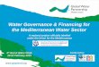 Water Governance & Financing for the Mediterranean Water Sector€¦ · Water Governance & Financing for the Mediterranean Water Sector Jointly led by A regional project officially