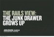 THE RAILS VIEW: THE JUNK DRAWER GROWS UPfiles.meetup.com/731646/Cleveland Ruby 20120927... · THE RAILS VIEW: THE JUNK DRAWER GROWS UP JOHN ATHAYDE, LivingSocial CLEVELAND RUBY, 27