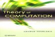 Theory of Computation - download.e-bookshelf.de · 3.4 Regular Grammars and Languages 277 3.4.1 From a Regular Grammar to a NFA and Back 282 3.4.2 Epilogue on Regular Languages 285