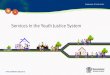 Services in the Youth Justice System · Youth Justice Investment Package The below 21 programs outline Youth Justice’s current $332.5 million investment package. Framing the Future
