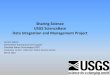 Sharing Science USGS ScienceBase Data Integration and Management … · 2016-03-17 · Sharing Science . USGS ScienceBase . Data Integration and Management Project. Lei Ann Wilson